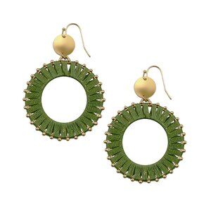 NWT! Kinsley Armelle Pinnie Collection Moss Earrings (Gold or Silver)
